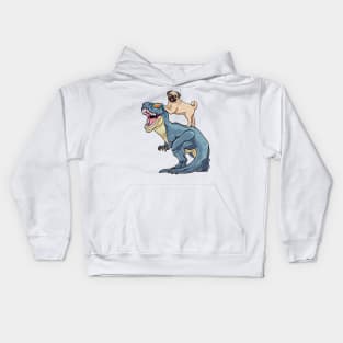 The T-Rex Rider Kids Hoodie